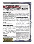RPG Item: Destinations: Spaceport Trident Vespa