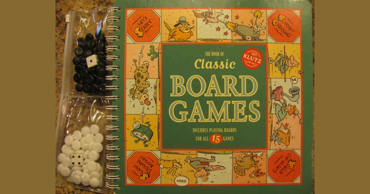board book of games