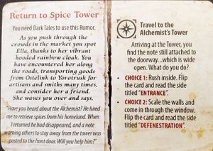 Folklore: The Affliction – Dark Tales Expansion: Return to Spice Tower Rumor Card