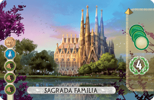 7 Wonders Duel: Sagrada Familia Alternate Art Promo Card