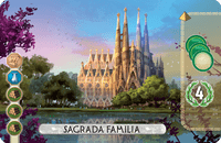 Board Game Accessory: 7 Wonders Duel: Sagrada Familia