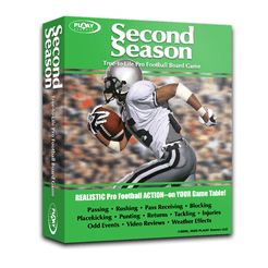 Second Season Pro Football Game box art