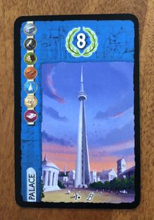 7 Wonders: CN Tower Alternate Art Promo Card