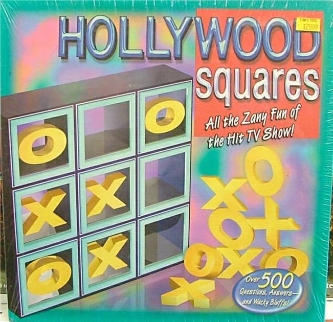 Hollywood Squares Board Game Boardgamegeek