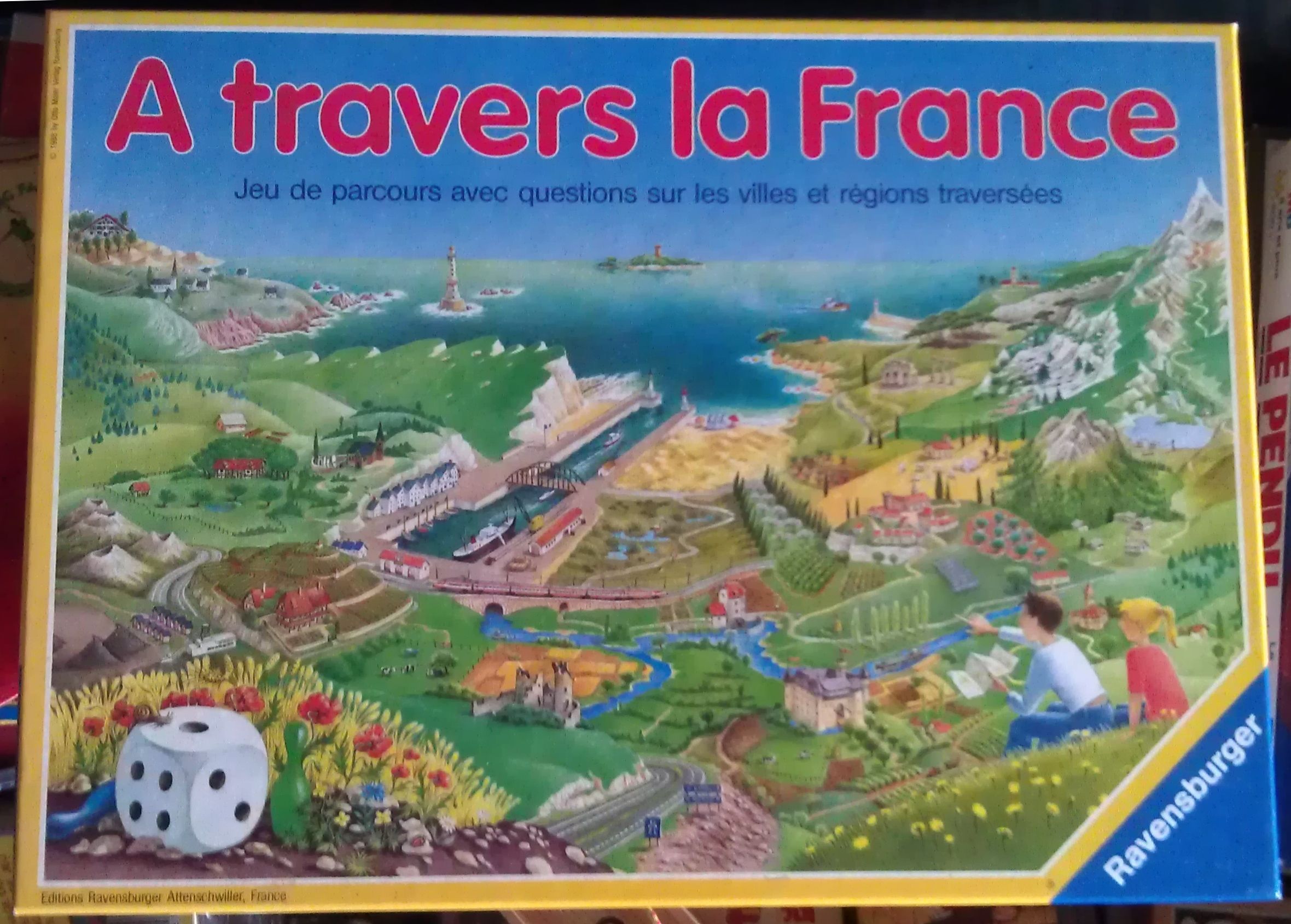 À travers la France