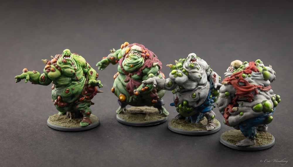 Green Dice & Fatty Bursters NEW KS exclusive minis Zombicide:Green Horde CMON