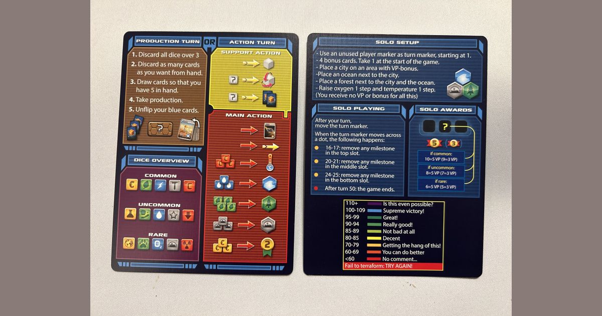 Terraforming Mars: The Dice Game - Balena Ludens
