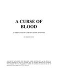 RPG Item: A Curse of Blood