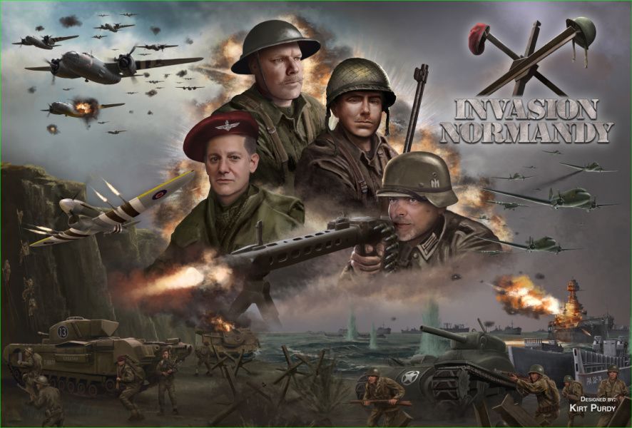 Cover art for Invasion Normandy