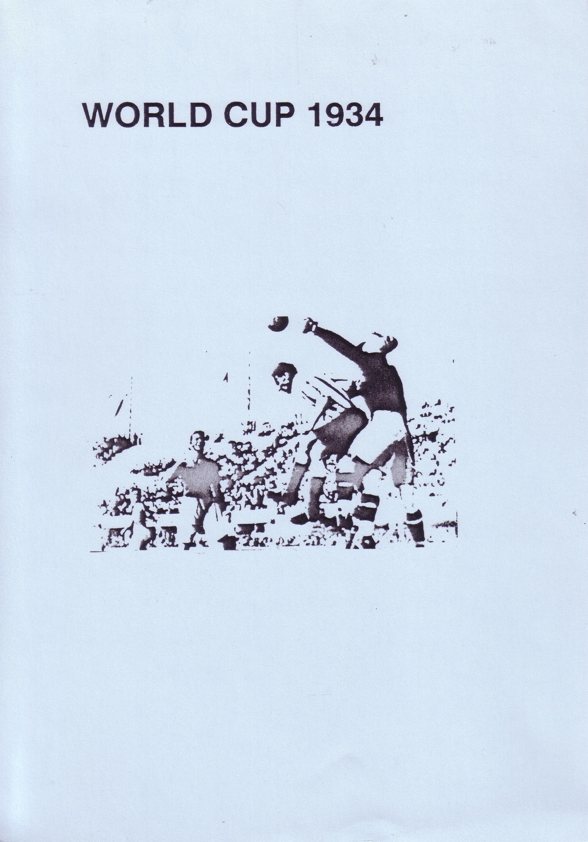 Soccer Replay: 1934 Italy