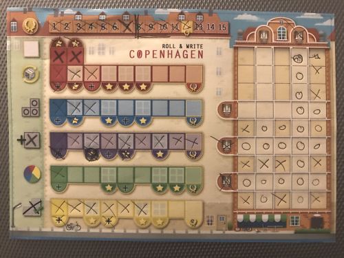 Game Preview from Origins 2019: Roll and Write Your Way Through Copenhagen