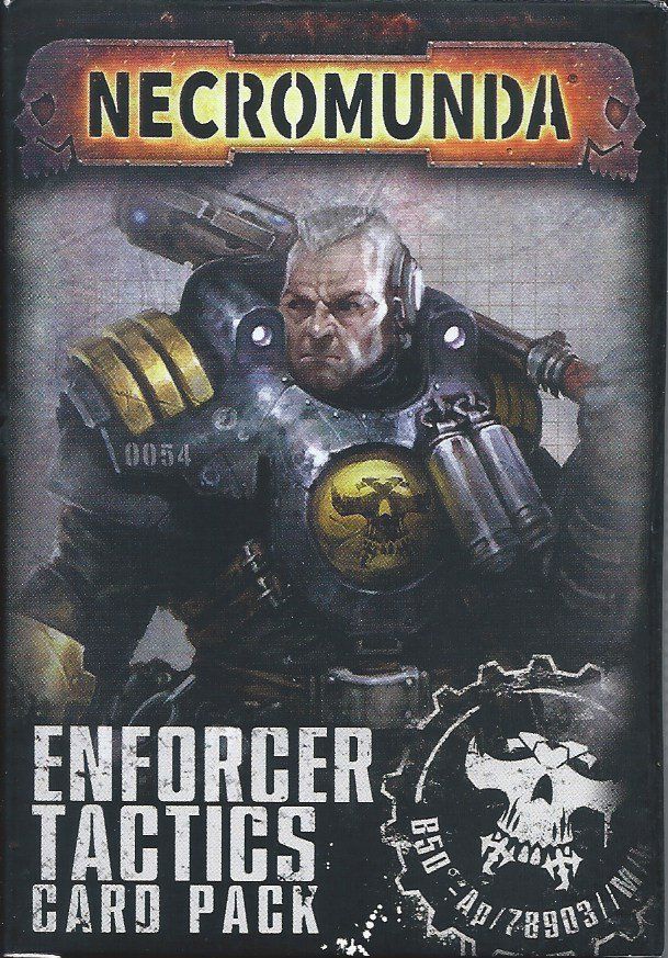 Necromunda Underhive: Enforcer Tactics Card Pack cover