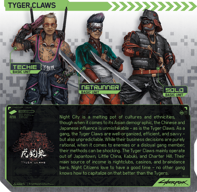 Cyberpunk 2077: Gangs of Night City | Image | BoardGameGeek