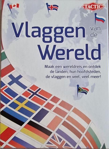 flags around the world board game