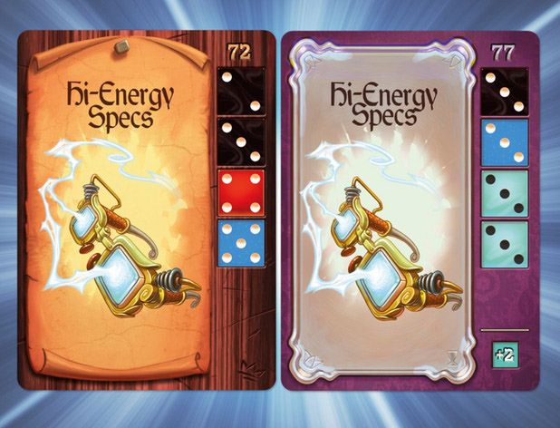 King's Forge: Hi-Energy Specs Craft Cards cover art