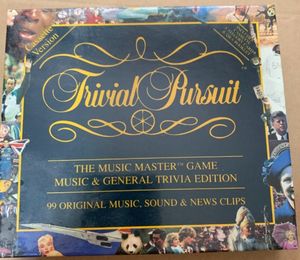 Trivial Pursuit The Music Master Game: Family Edition – Cassette Version