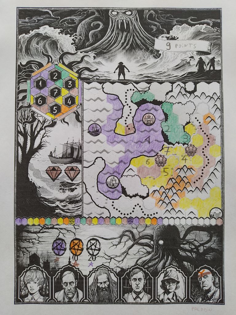 Illustration 2 de raiders of the color compass