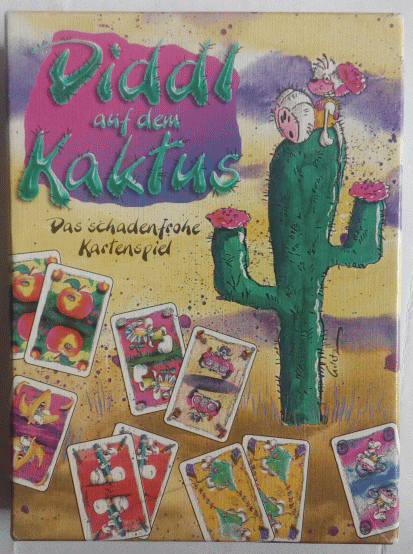 Diddl auf dem Kaktus Kartenspiel Vollständig Kinderspiel Spiel