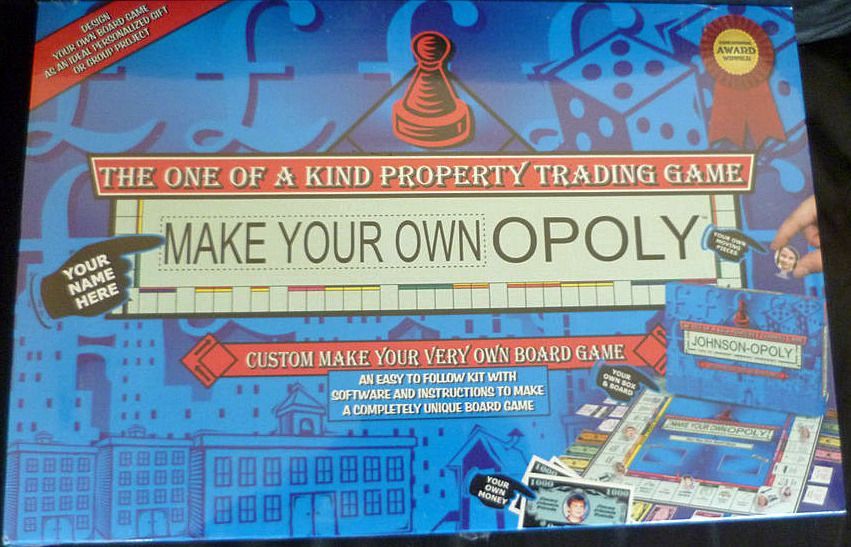 Make Your Own Opoly