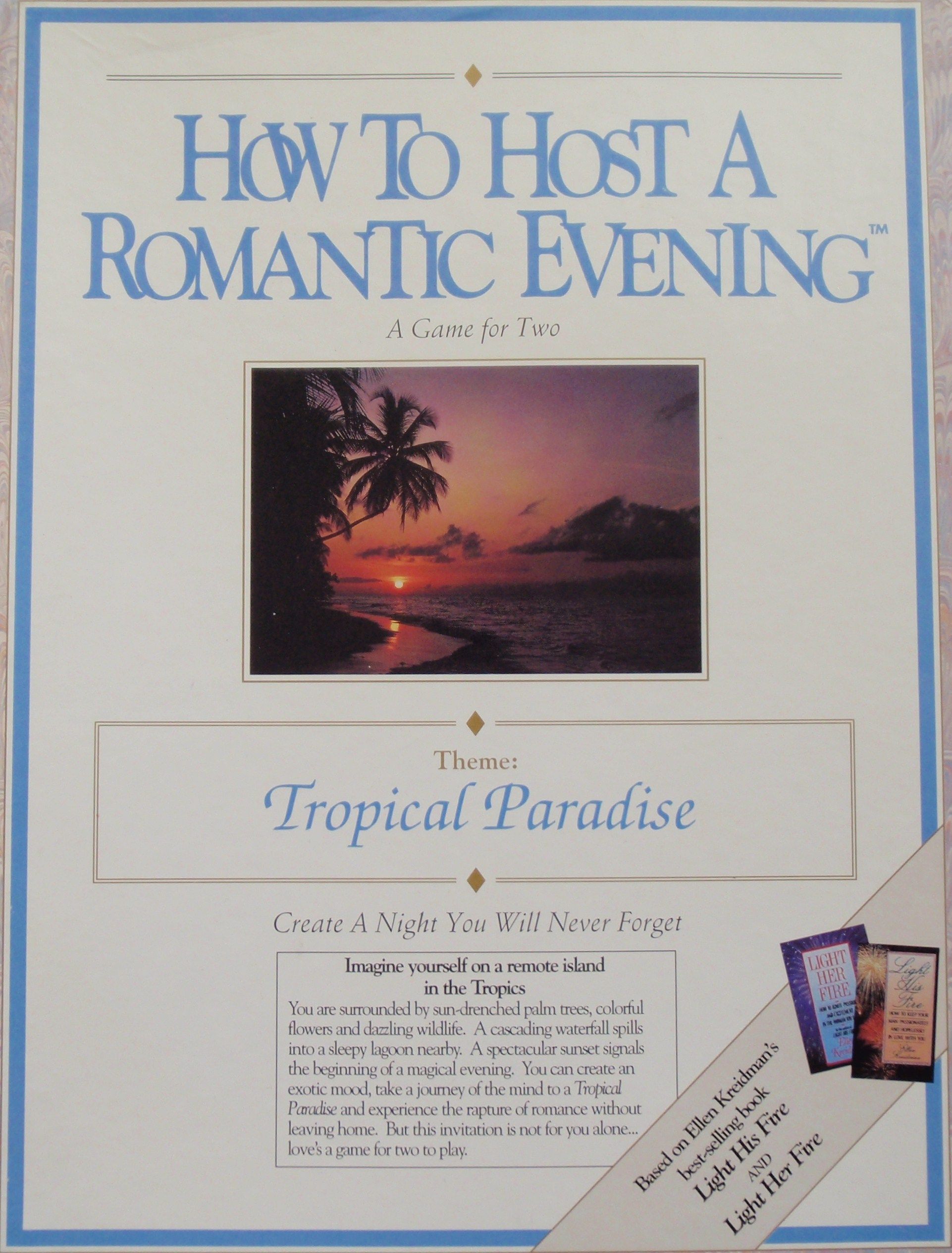How To Host A Romantic Evening: Tropical Paradise cover