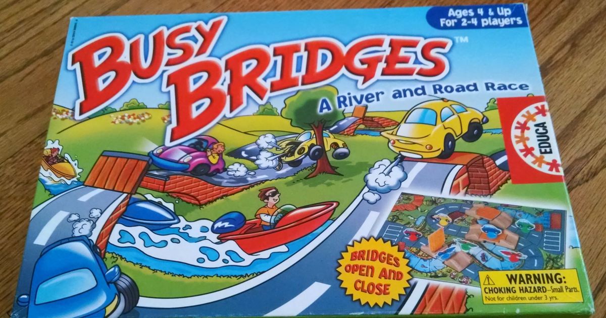 Busy Bridges: A River and Road Race | Board Game | BoardGameGeek