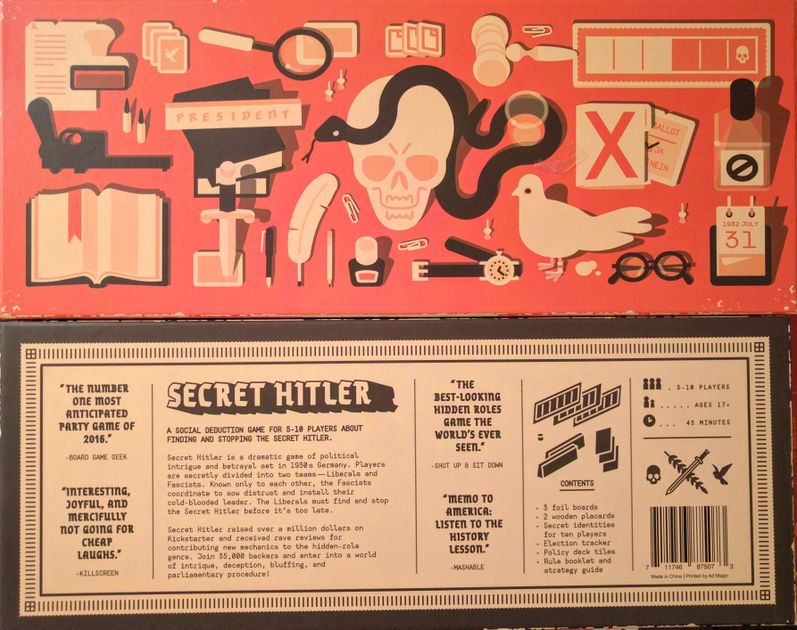 Secret Hitler' board game sold in Montreal prompts concerns from