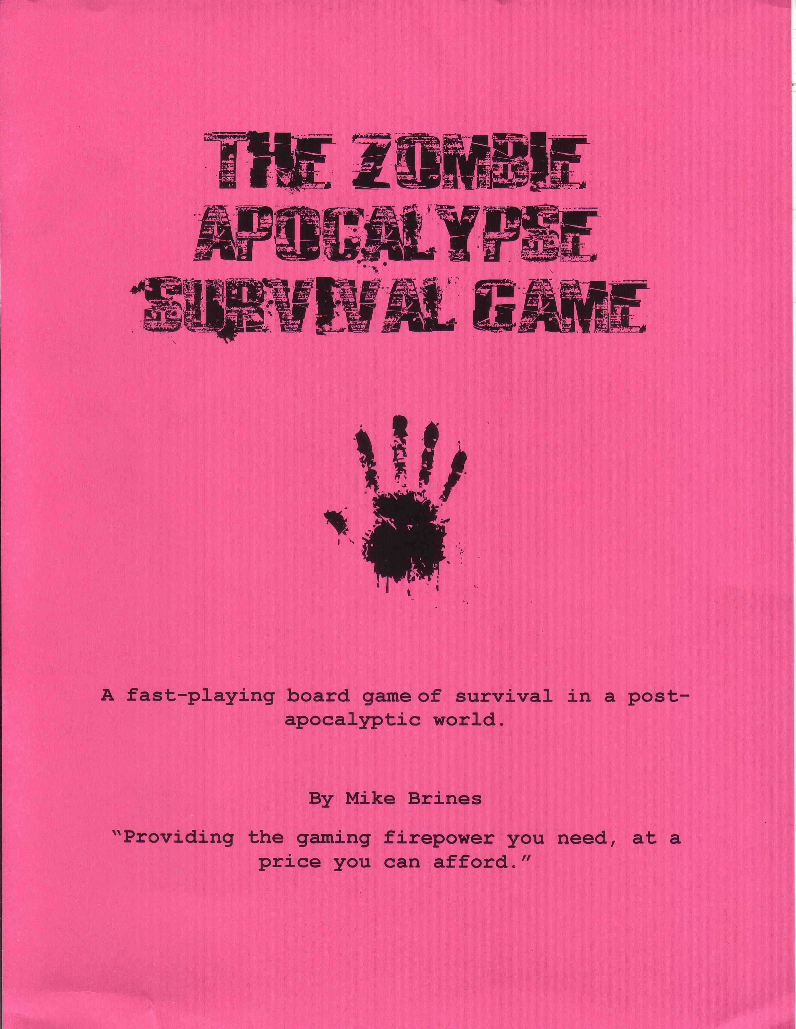Zombie Apocalypse Survival Game