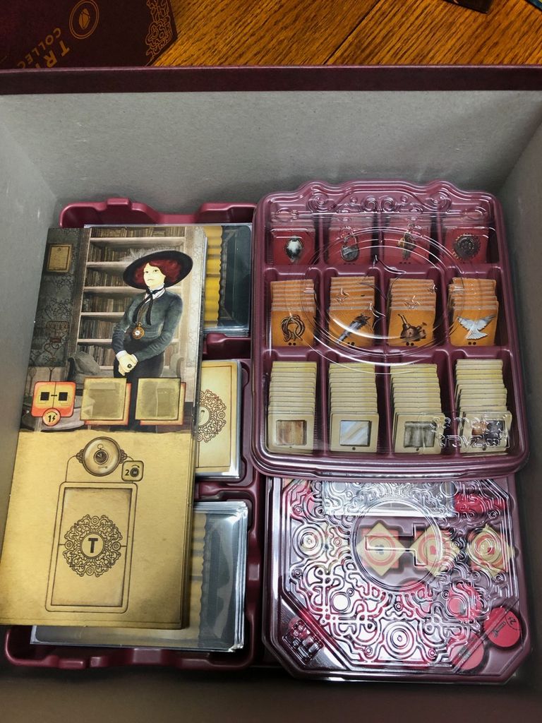 trickerion card sleeves "Trickerion: Legends of Illusion"+ Expansions Compatible Sleeve Bundle (8803 X 3, 8809 X 2, 8810 X 1, 8813 X 1) "Trickerion: Legends of Illusion" Compatible