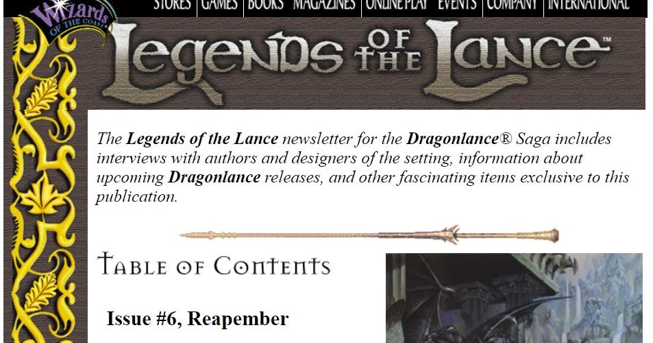 Legends of the Lance (Issue 6) | Issue | RPGGeek