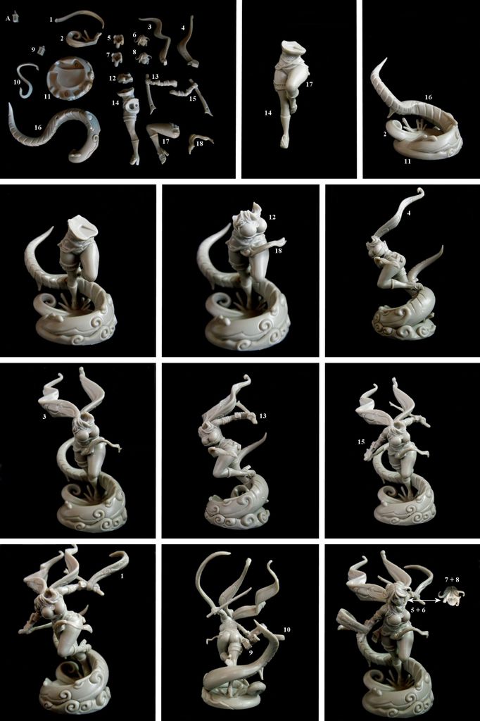 KDM minis - Assembly Guides by Alex tPG | Kingdom Death: Monster