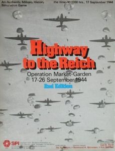 ▽ボードゲーム ウォーゲーム 遠すぎた橋 Highway to the Reich SPI 日本語ルール付 ホビージャパン ジャンク【GM；JAJ0173