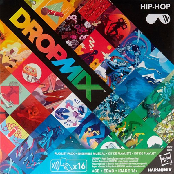 DropMix HIP-HOP Playlist Pack Drop Mix Music Card 16 Cards New But Tatty 