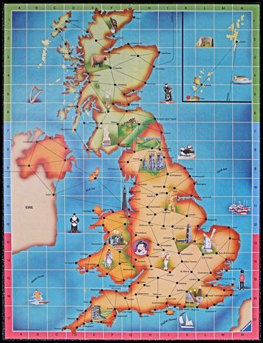 Board Game: Race Around Britain!