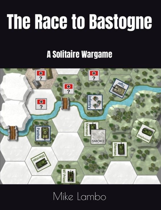 Cover art for The Race to Bastogne: A Solitaire Wargame