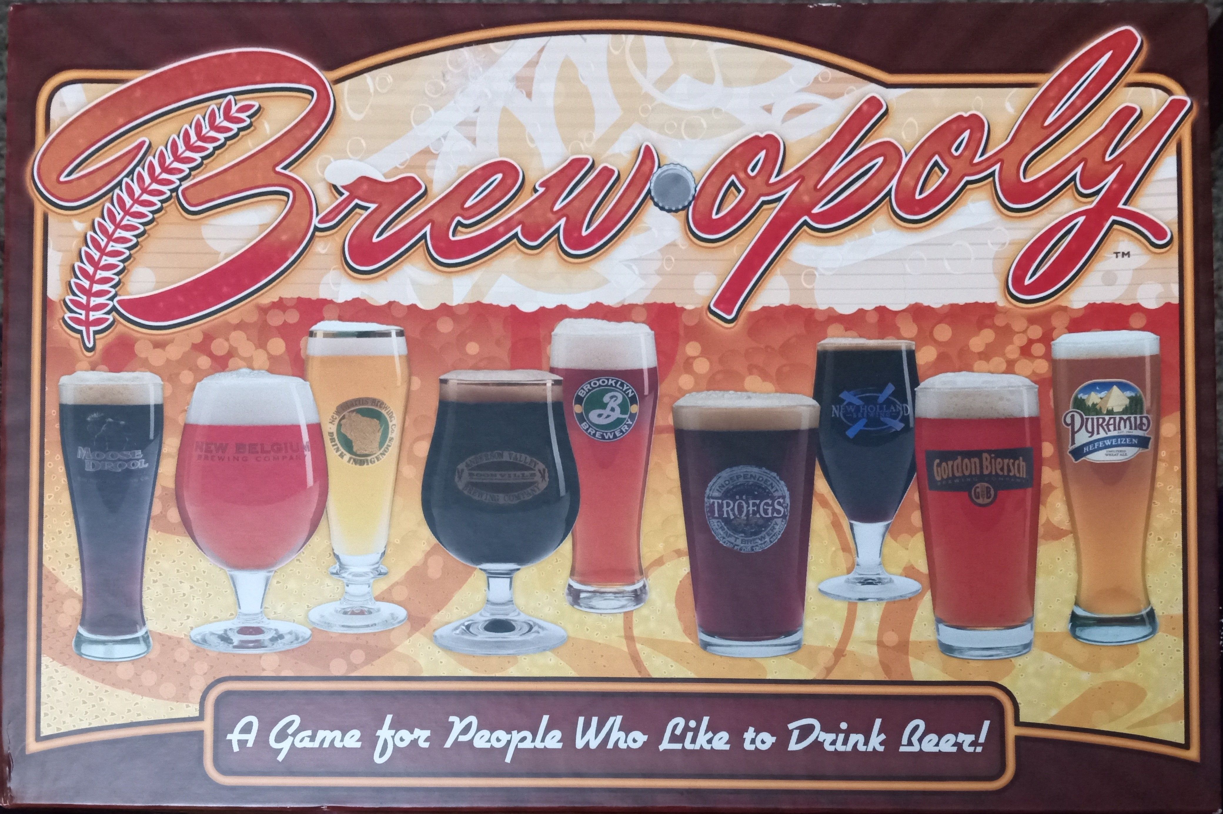 Boîte du jeu Brew-opoly
