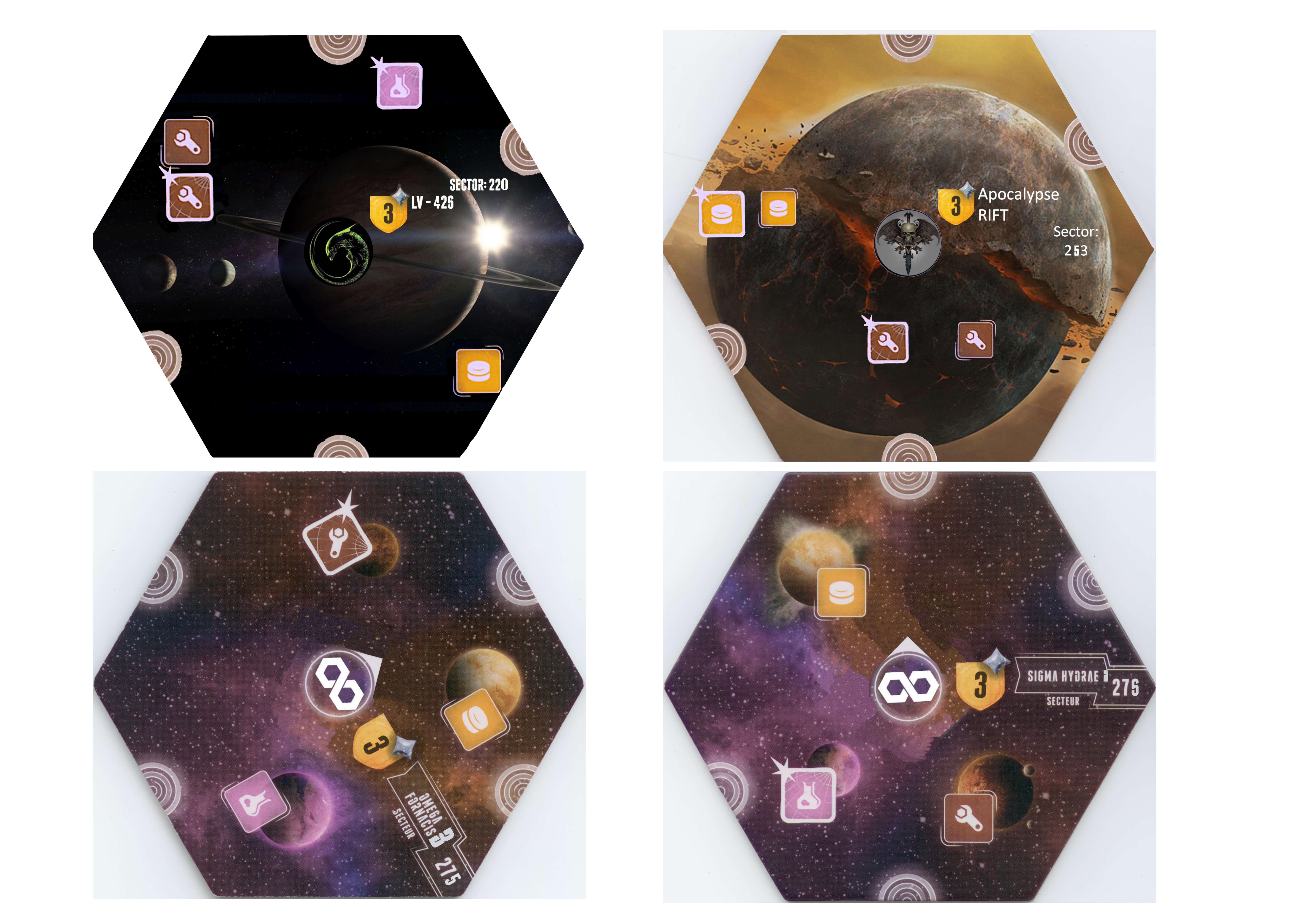 thumbnail image 2 of GripMat Star Wars Gaming Mat: Great Galaxy Eclipse Second Dawn (3x3ft) For X-Wing & Armada 2 of 6
