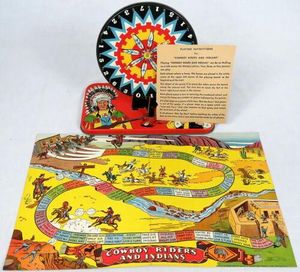 Cowboy Riders and Indians