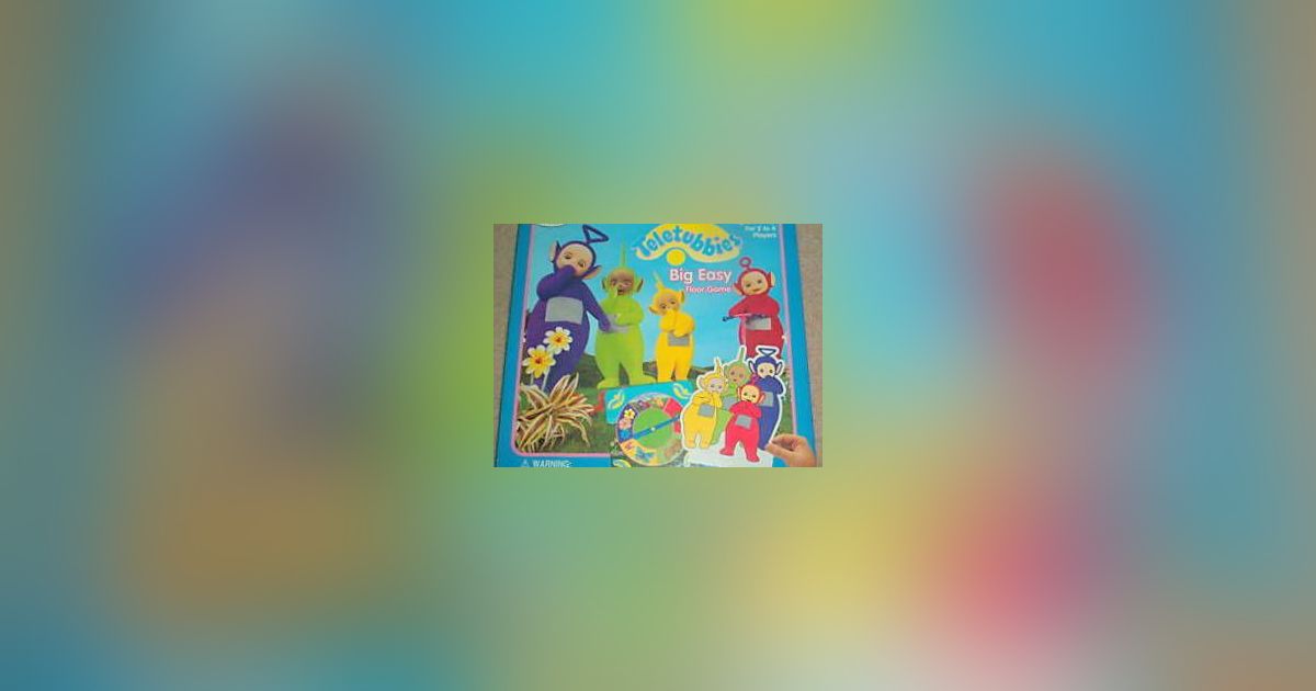 Teletubbies Colorforms Stick-On Game | Board Game | BoardGameGeek