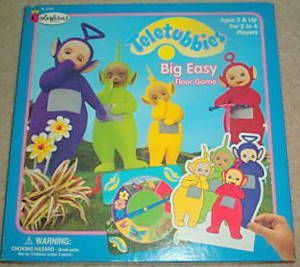 Teletubbies Colorforms Stick-On Game | Board Game | BoardGameGeek