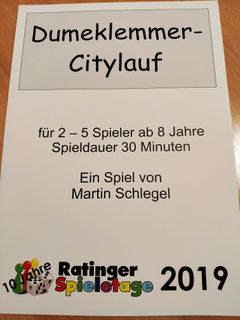 Dumeklemmer-Citylauf