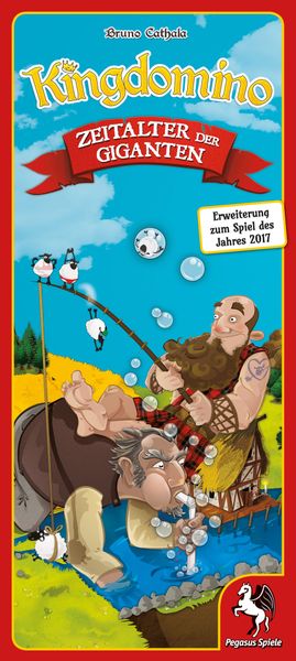 Kingdomino: Zeitalter der Giganten, Pegasus Spiele, 2018 — front cover