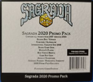 Sagrada: 2020 Promo Pack