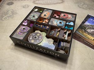 Civilization: A New Dawn + Terra Incognita – GGG Insert/Organizer