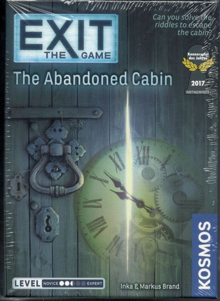 Exit The Game The Abandoned Cabin Image Boardgamegeek