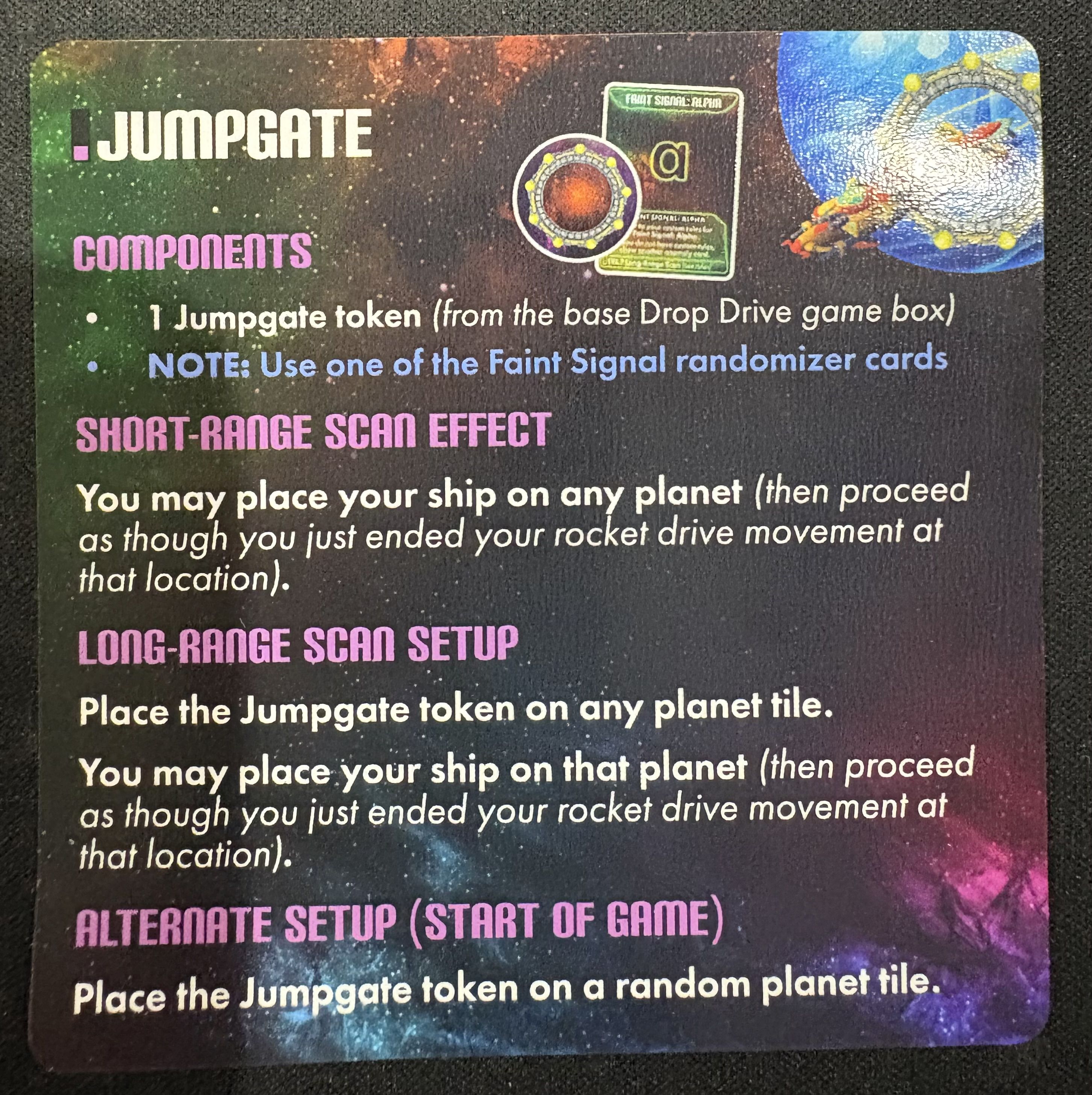 Drop Drive: Jumpgate Promocy
