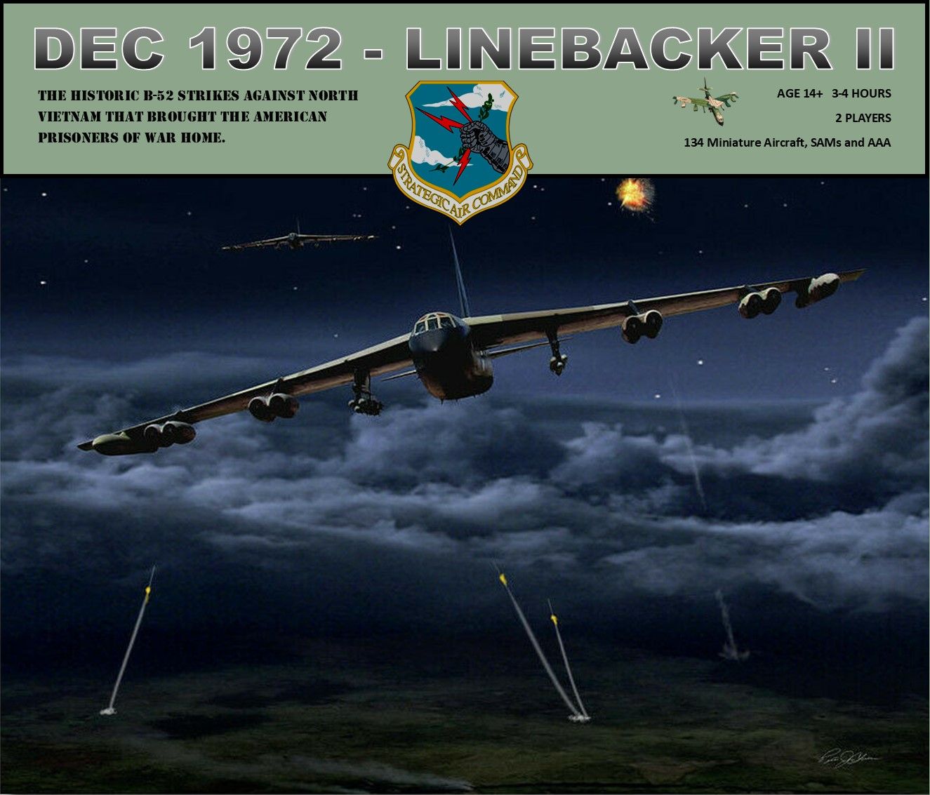 Dec 1972: Linebacker II box art