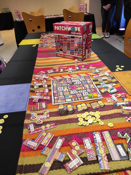 Patchwork Image Boardgamegeek, Painted Table Ideas College