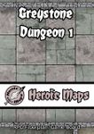 RPG Item: Heroic Maps: Greystone Dungeon 1