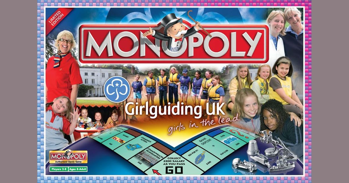 Monopoly Girlguiding Uk Edition Board Game Boardgamegeek