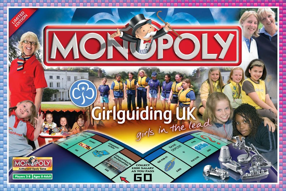 Monopoly: Girlguiding UK Edition cover art
